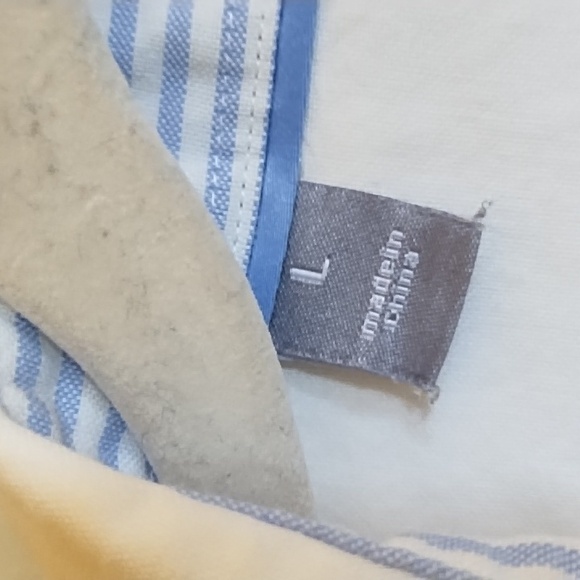 GAP WOMEN'S WHITE 100% COTTON BLOUSE, SZ L, IN PERFECT CONDITION - Picture 6 of 7